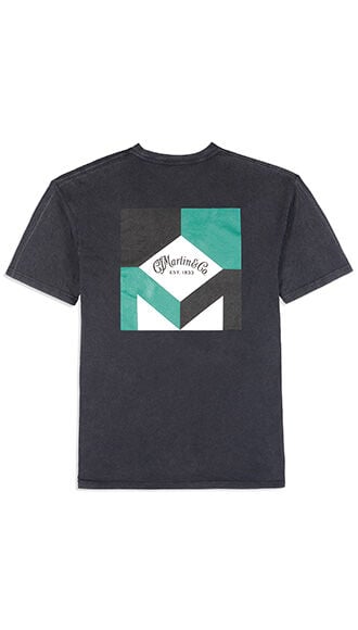 Back of Martin Retro Logo T-Shirt