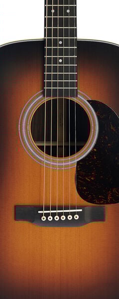 Body of Martin D-28 Satin 1935 Sunburst Guitar image number 2