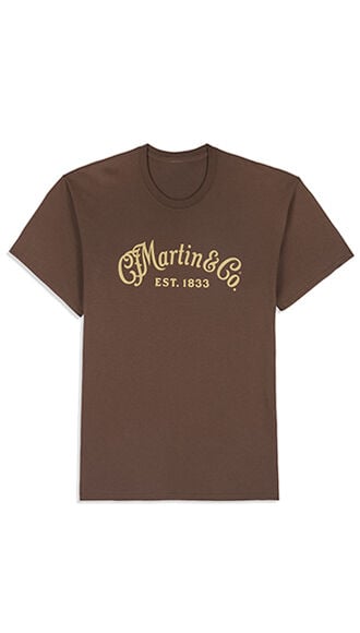 Martin Tone on Tone Walnut Brown T-Shirt