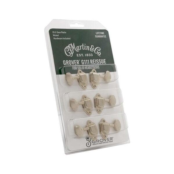 Martin Vintage Grover® Tuners – Nickel image number 0