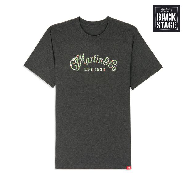 Martin O'ahu™ Collection Hibiscus Logo Backstage T-Shirt image number 0