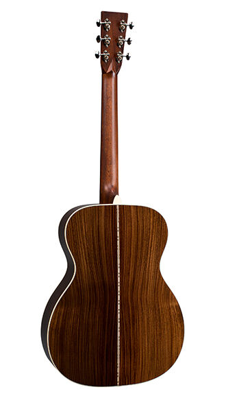 Back of Martin OM-28 Guitar