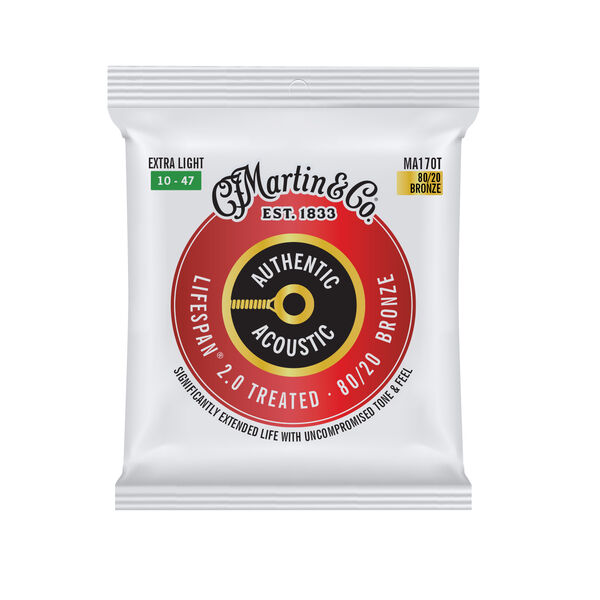 Front of Martin Lifespan MA170T Guitar Strings image number 0
