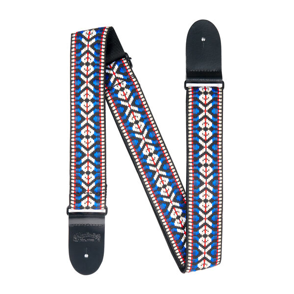 Martin Red, White & Blue Guitar Strap image number 0