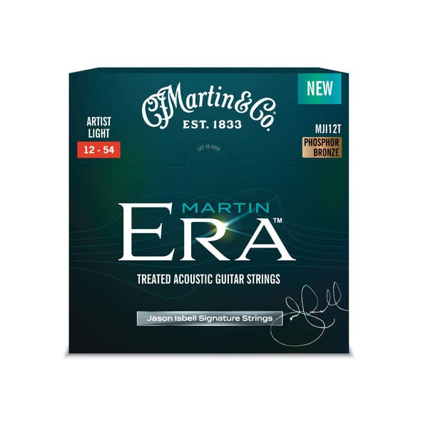 Martin Era Artist Light Jason Isbell Signature Acoustic Guitar Strings image number 0