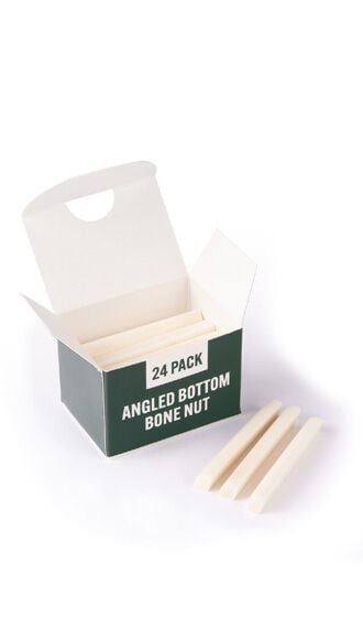 Angled Bottom Bone Nut &ndash; 24-Pack