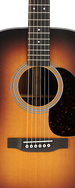 Body of Martin D-28 Satin 1935 Sunburst Guitar image number 2