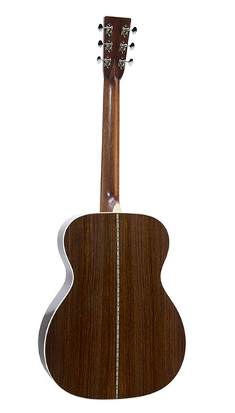 Back of Martin Gloss 1933 Ambertone OM-28 Guitar