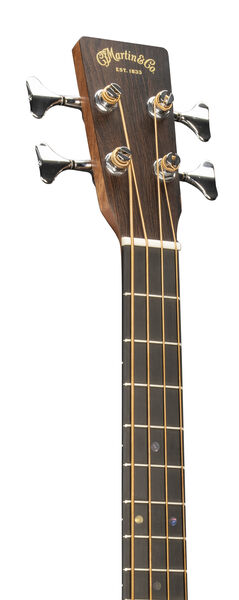 Headstock and Neck of Martin 000C Jr E Bass Burst Guitar image number 3