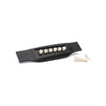 Martin Pearl Inlaid Bridge & Endpins (White) image number 2