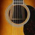 Body of Martin D-35 Gloss 1935 Sunburst Guitar image number 3