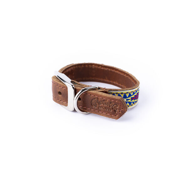 Souldier Leather Dog Collar: Vargas Print image number 0