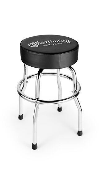 MARTIN CHROME BARSTOOL 新品 Martin Chrome Barstool | Martin Guitar