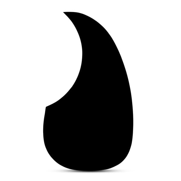 Martin Black Dreadnought Pickguard  image number 1