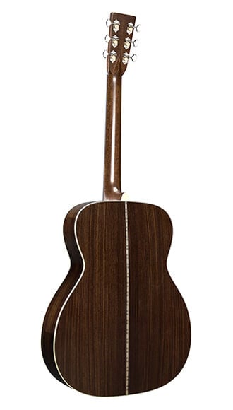 Back of Martin M-28 Guitar