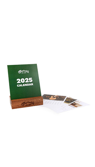 Martin 2025 Desk Calendar