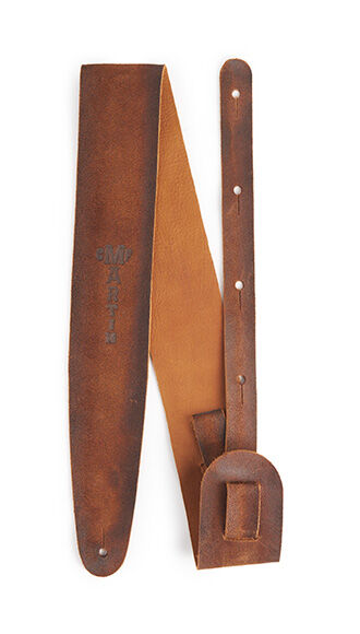 Reversible Roughout Leather Strap