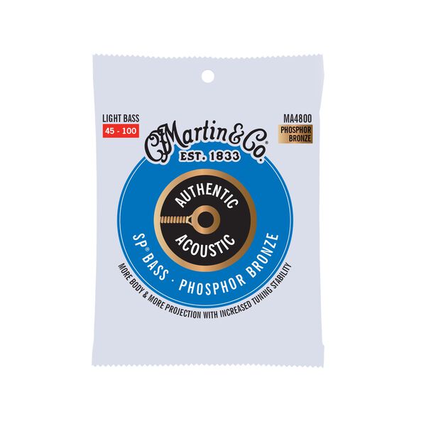 Martin Authentic Acoustic SP® Bass Strings image number 0