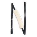 Martin Vintage Leather Acoustic Straps with Padded Slider - Black image number 1