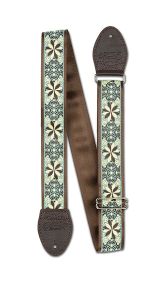 Souldier Slide Guitar Strap: Dresden Star Seafoam