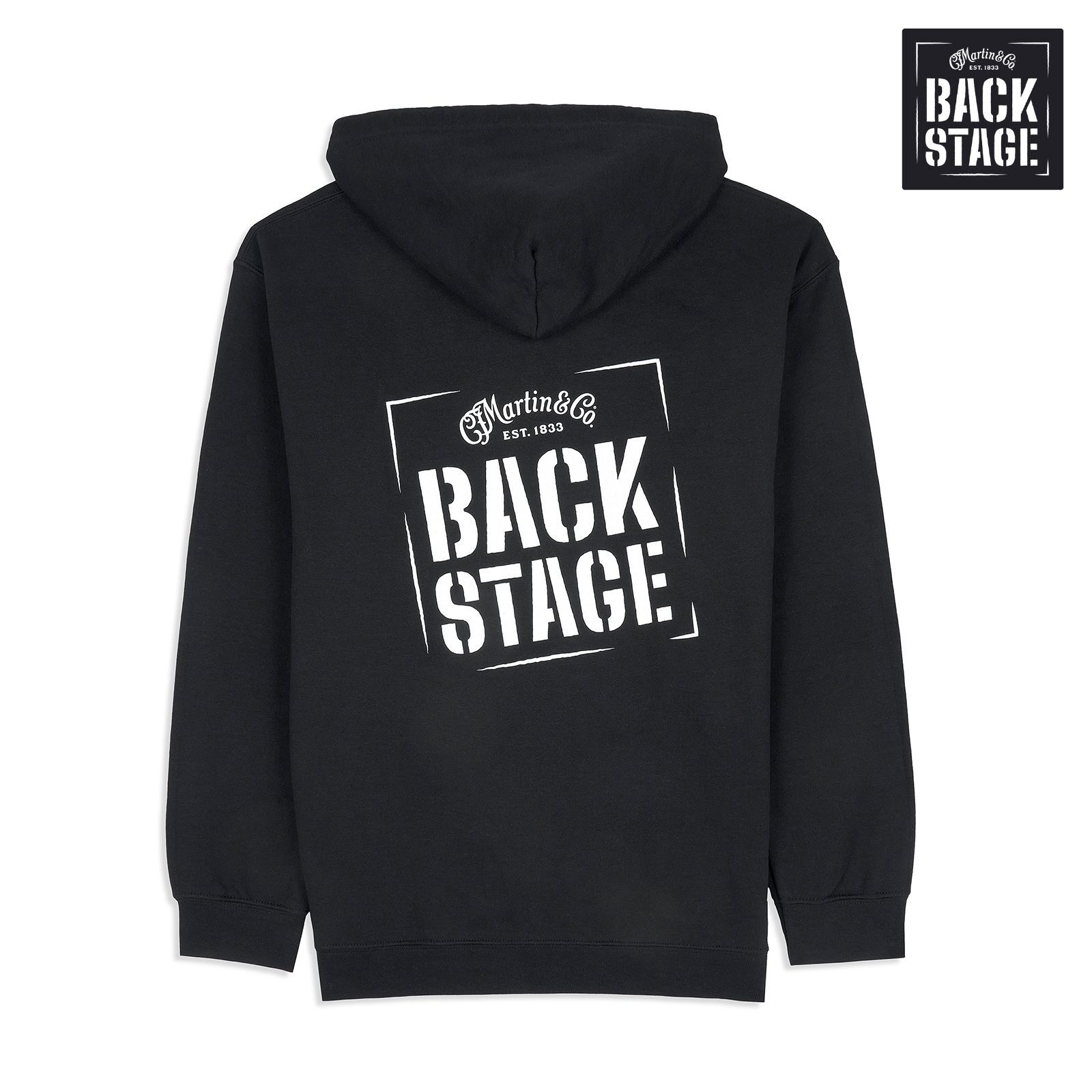 Martin Backstage Logo Full Zip Hoodie Martin Guitar