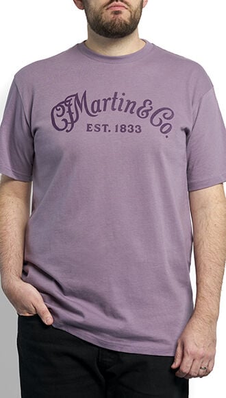 Martin Tone on Tone Lavender T-shirt