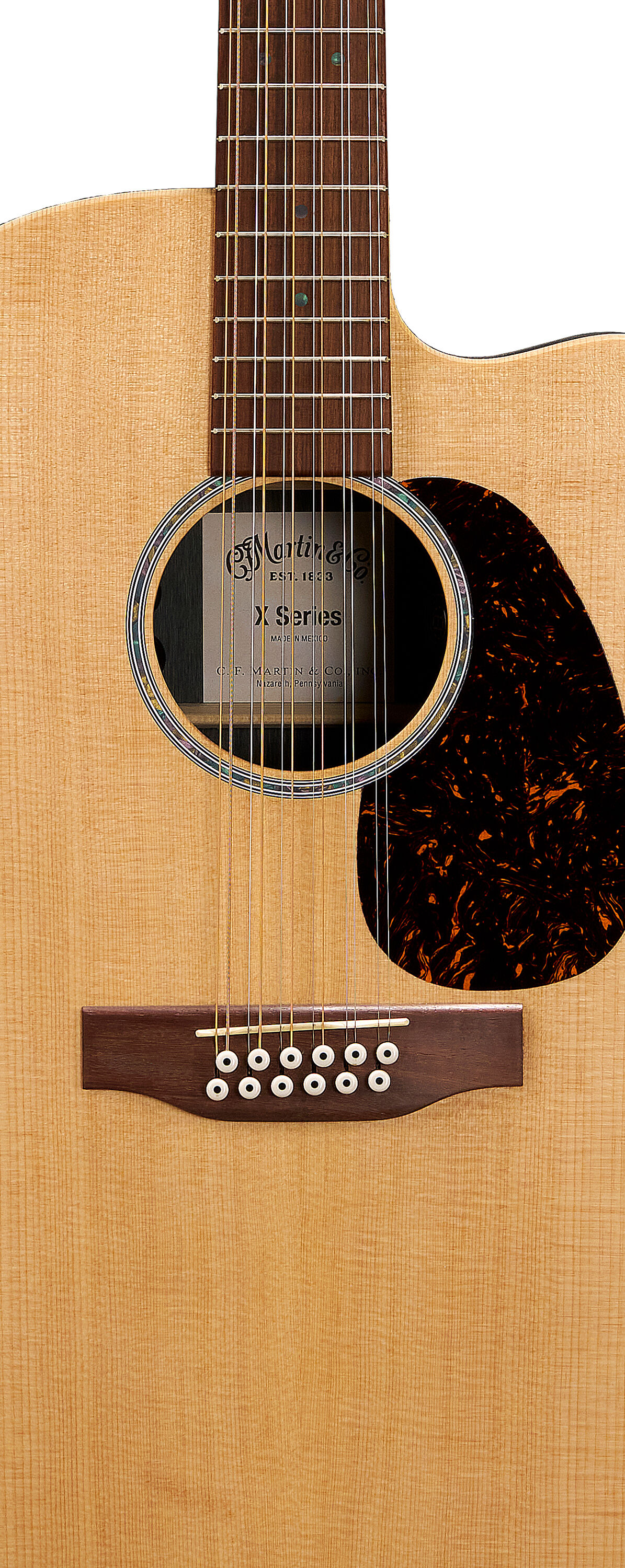 希少 黒入荷！ Brazilian DC-X2E Martin 12-String Guitar Acoustic-Electric ギター