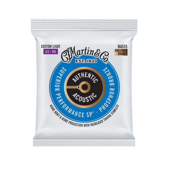 Authentic Acoustic SP&reg; Guitar Strings Phosphor Bronze image number 0
