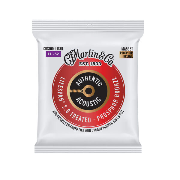 Front of Martin Lifespan MA535T Guitar Strings image number 0