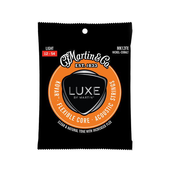 Luxe by Martin® Kovar™ Flexible Core Guitar Strings image number 0
