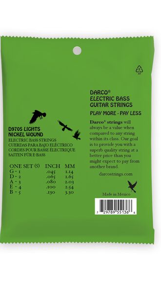 Darco® Electric Bass Strings