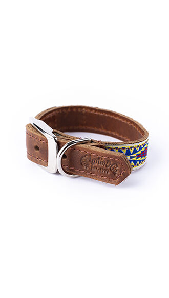 Souldier Leather Dog Collar: Vargas Print