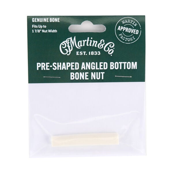 Martin Pre-Shaped Angled Bottom Bone Nut image number 0