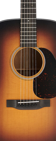 Body of Martin D-18 Satin 1935 Sunburst Guitar image number 2