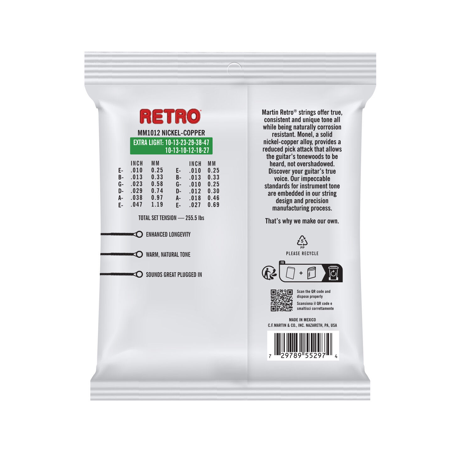 Retro® Acoustic Guitar Strings | Martin Guitar