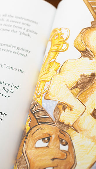 Martin the Guitar Children's Book