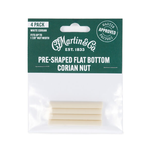 Martin Pre-Shaped Corian Nut – 4-Pack image number 0
