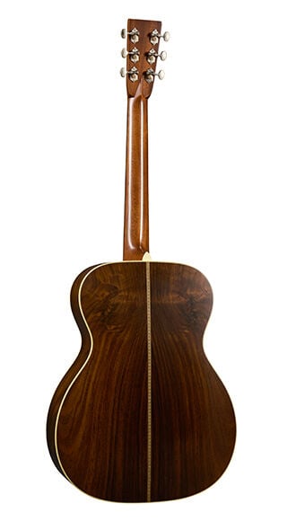 Back of Custom Shop 000-28 1937 Brazilian Rosewood