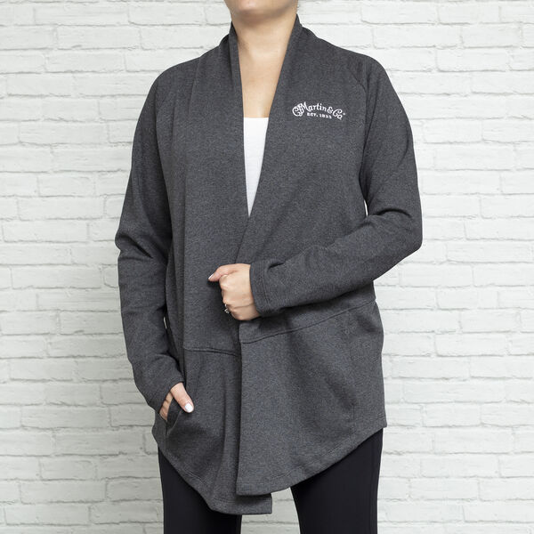 Martin Women's Cardigan (Charcoal) image number 2