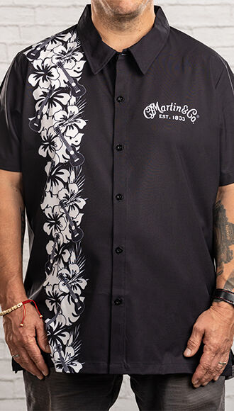Men's Hawaiian Button Down Shirt