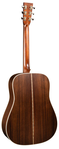 Back of Martin D-28 Satin Amberburst Guitar image number 1