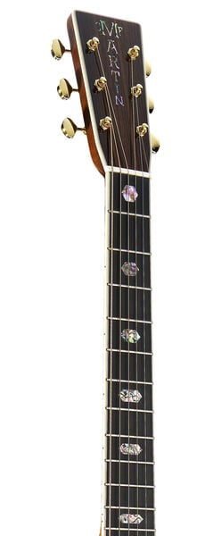 Headstock and Neck of Martin J-40 Guitar image number 3