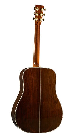 Back of Martin D-45-1938-Project-91-10 Guitar