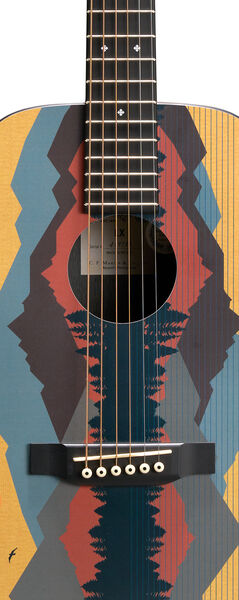 Body of Martin LX1 Life is Good Guitar image number 2