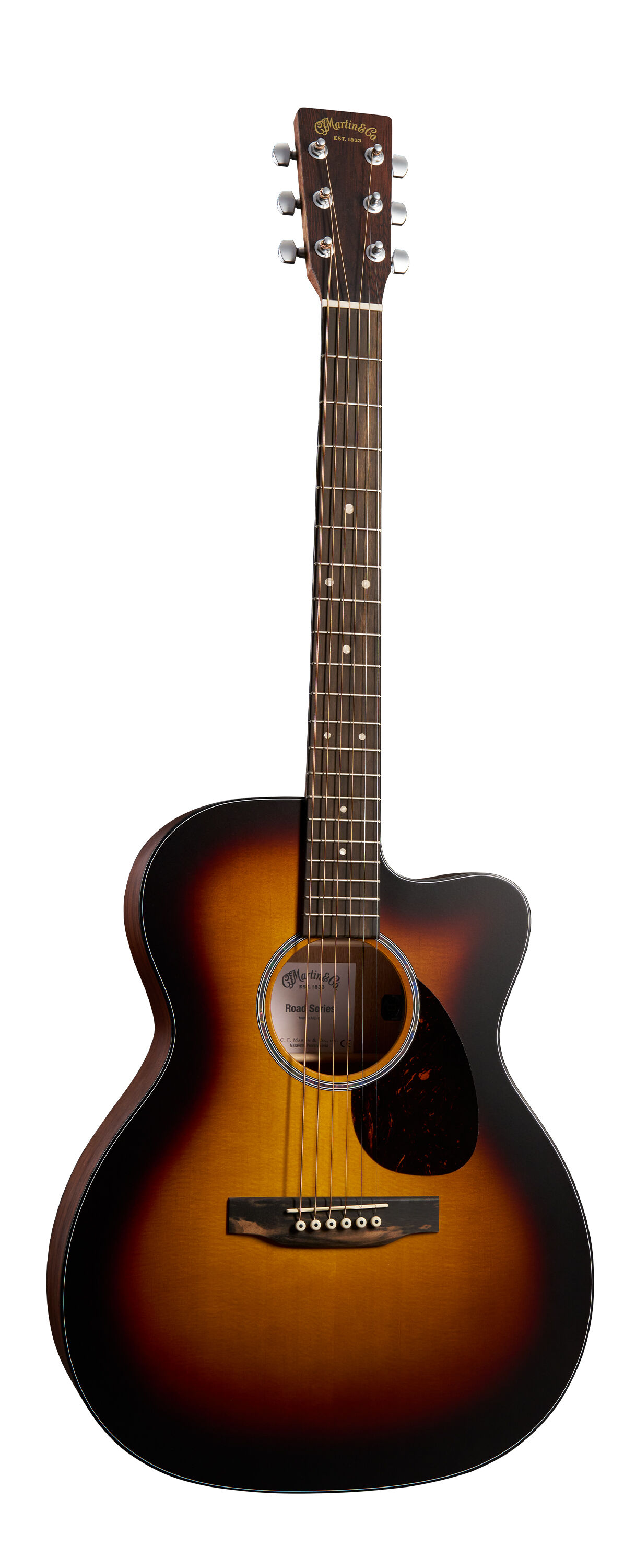 Martin OMC-10E Modern Burst Acoustic-Electric Guitar | Martin Guitar
