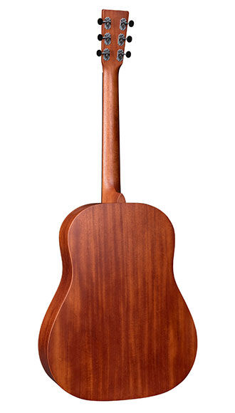 Back of Martin DSS-17 Whiskey Sunset Guitar