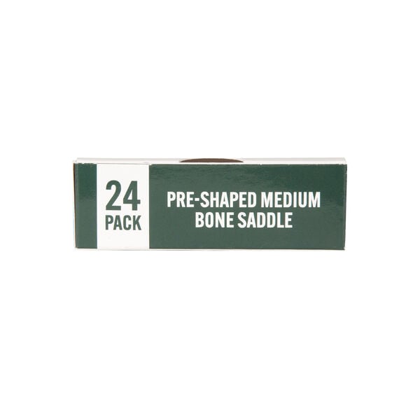 24 Pack of Pre-shaped Medium Bone Saddle image number 2