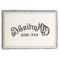 Martin Script Logo Woven Blanket image number 3