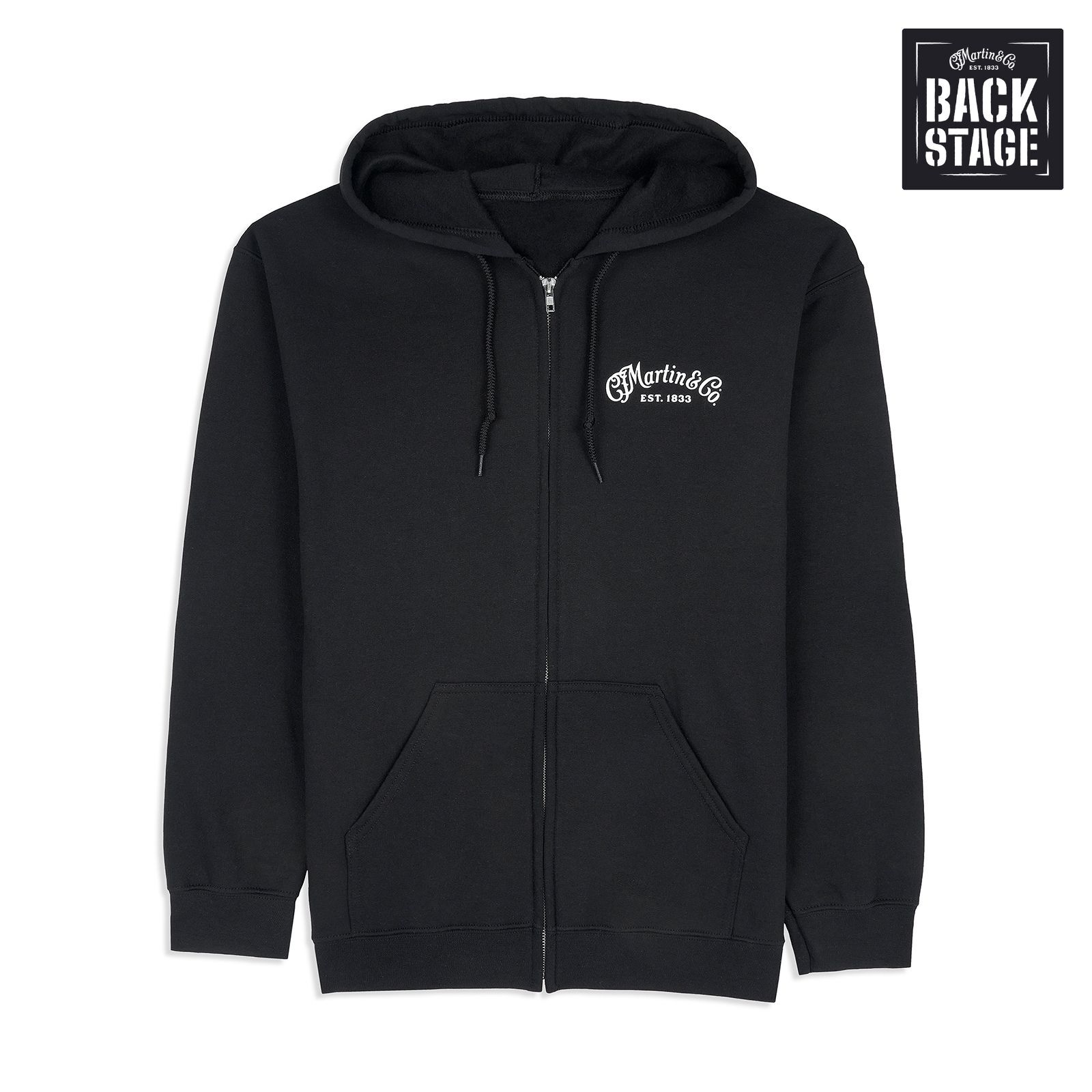 Martin Backstage Logo Full Zip Hoodie Martin Guitar