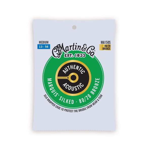 Authentic Acoustic Marquis Silked Guitar Strings 80 20 Bronze
